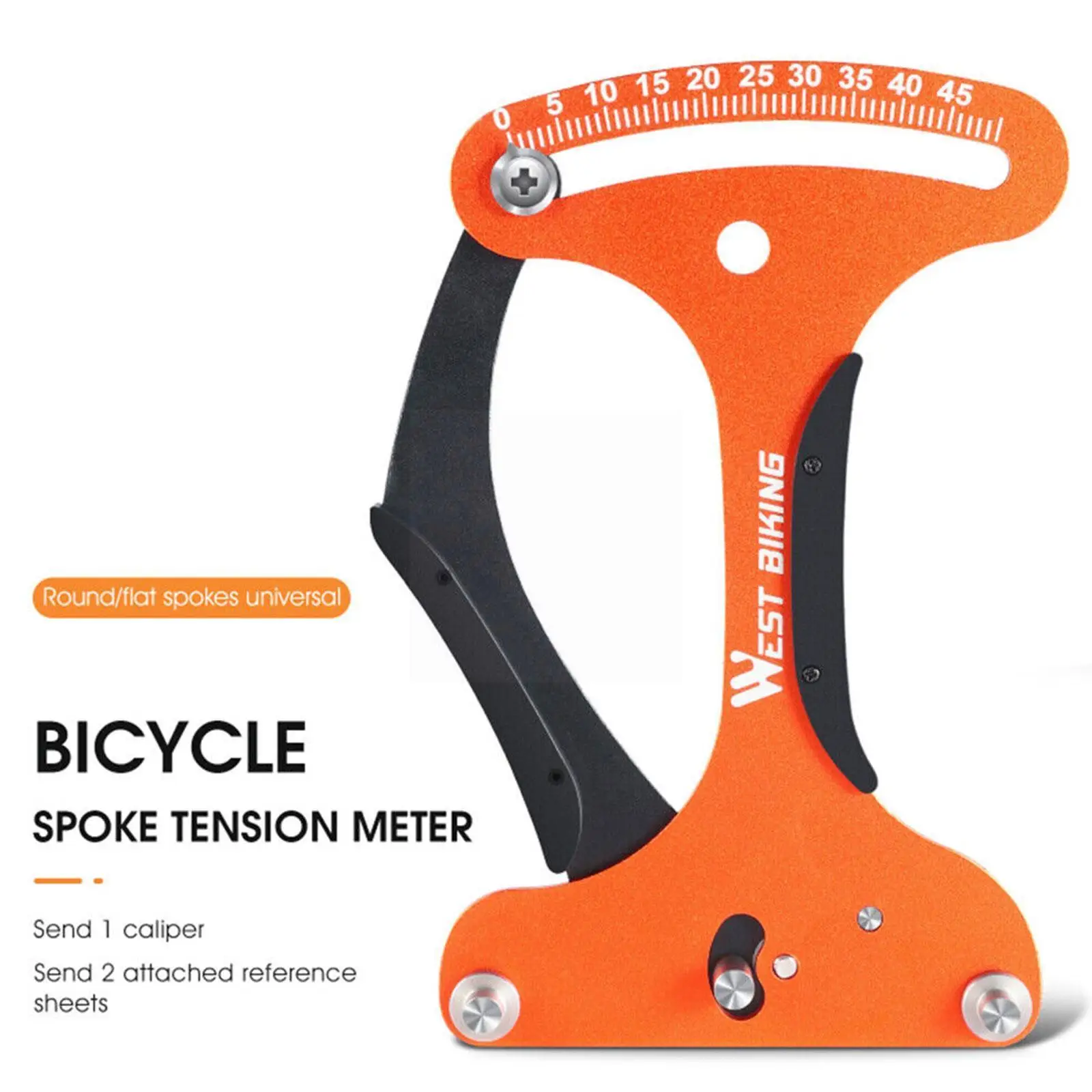 

Bicycle Spoke Tension Meter Bicycle Tension Calibrator Repair Wheel Spoke Tensiometer Alloy Aluminum Correction Tool Bicycl A4Y5