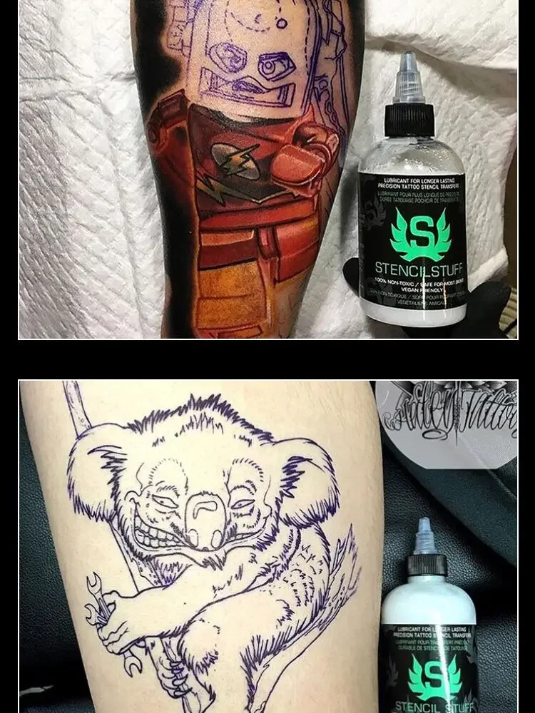 250 мл-Stencil Stuff Tattoo Stencil Transfer Formul Для точных тату-приложений
