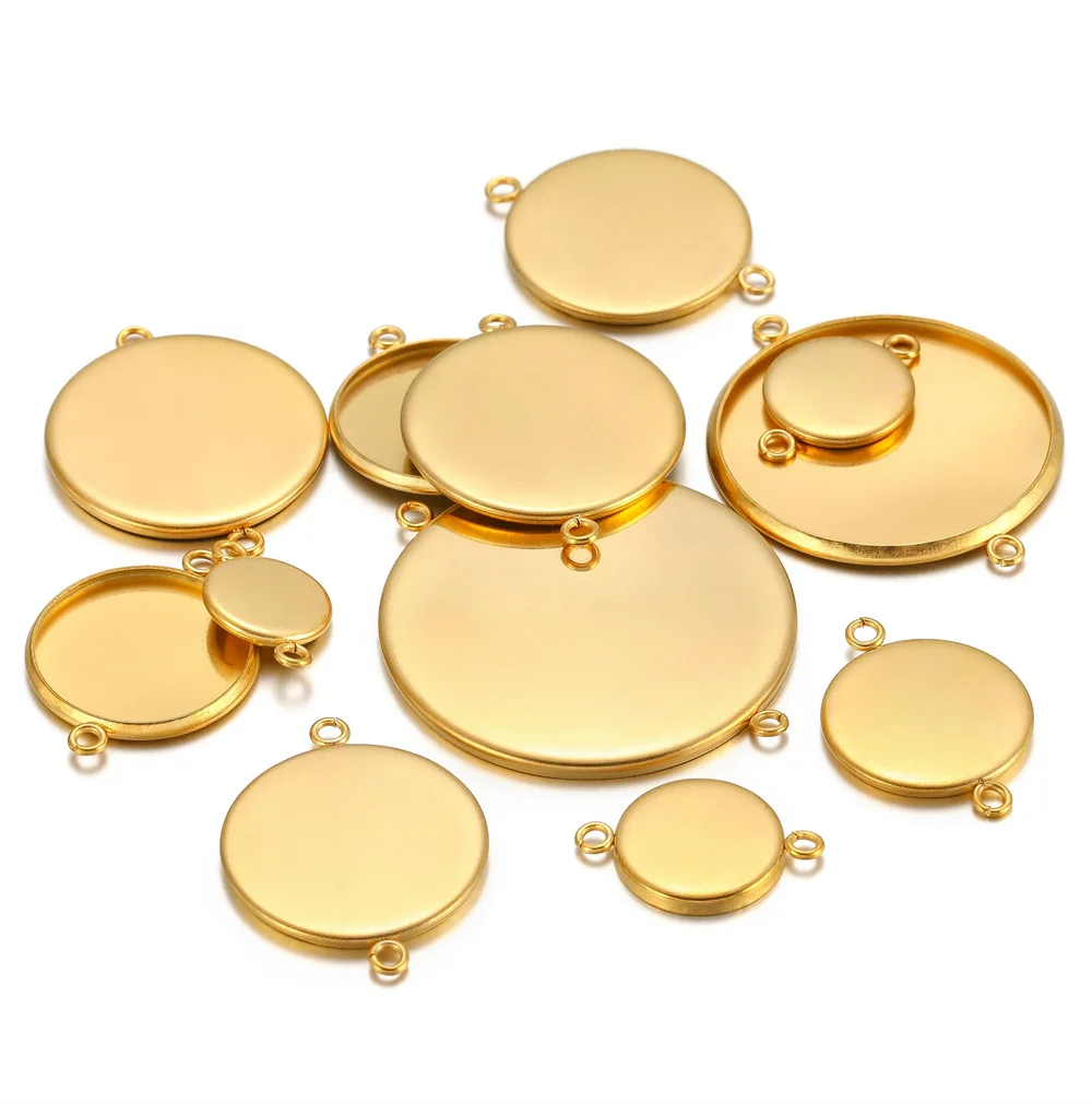 Кабошон из нержавеющей стали