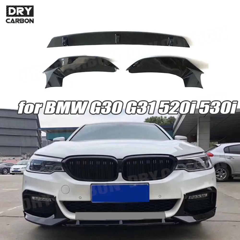 Передний бампер из АБС-пластика для BMW 5 серии G30 G31 520i 530i 540i M Sport 2017 2018 2019 Аксессуары