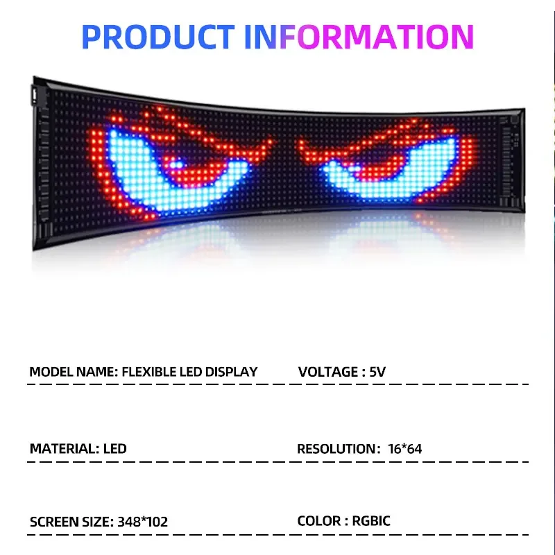 Автомобильный светодиодный светильник Devil Eye, динамический свет, сделай сам, программируемый текстовый узор для Seat Tarraco Ibiza Leon Arona Ateca Alhambra Cupra (art.: 3920cdcc58beb) - 3920cdcc58beb