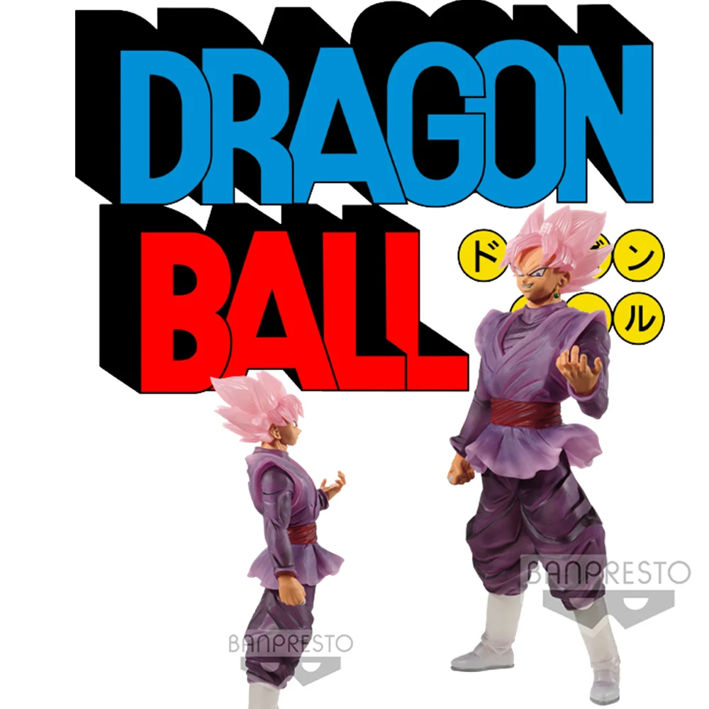 

Bandai Original Dragon Ball Super Anime Figure CLEARISE Goku Black Zamasu Action Figure 19cm Model Toy For Boys Velentines Gift