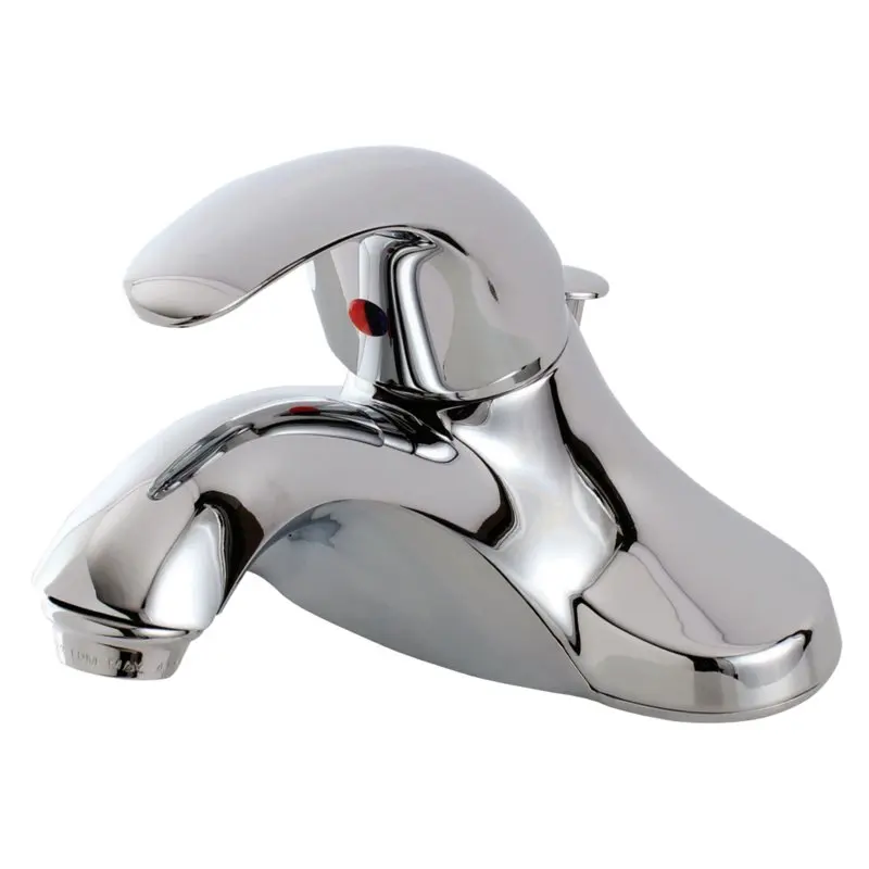 

FB6541 Single-Handle 4 in. Centerset Bathroom Faucet, Polished Chrome Mixer Tap Hot and Cold Water Free S hipping