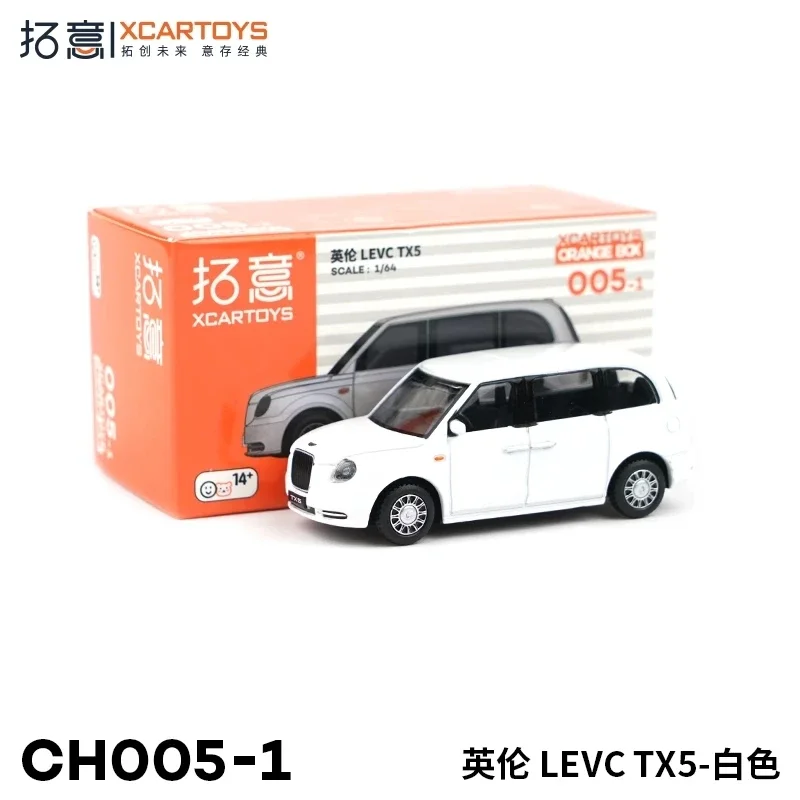 XCarToys 1:64 Geely LEVC TX Белая литая модель автомобиля