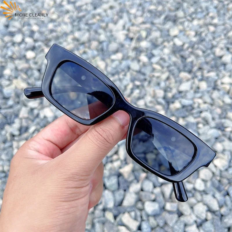 

Солнцезащитные очки карамельных цветов, 1 шт., новые модные женские прямоугольные очки разных цветов, популярные брендовые дизайнерские очк...