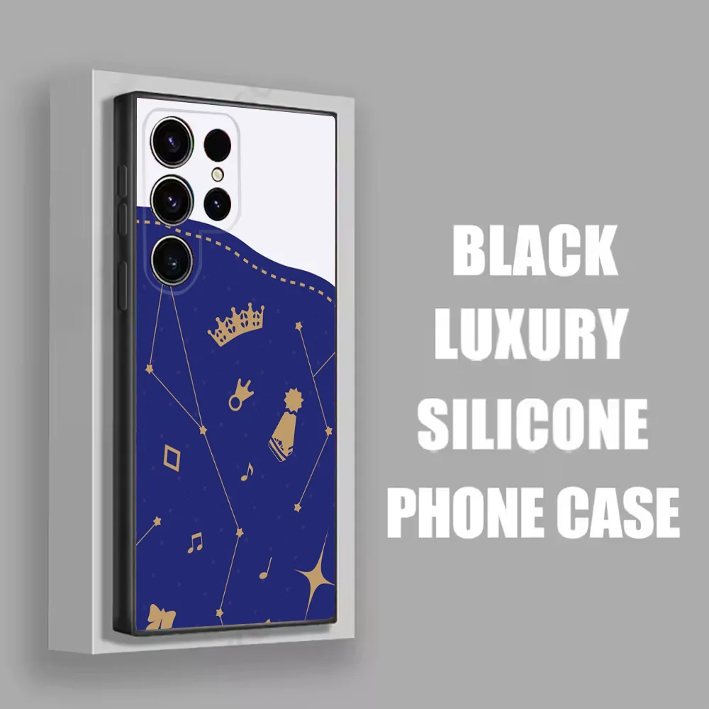 Фото Hoshimachi Suisei Phone Case For Samsung S25,S24,S21,S22,S23,S30,Ultra,S20,Plus,Fe,Lite,Note,10 Black Soft Shell №5