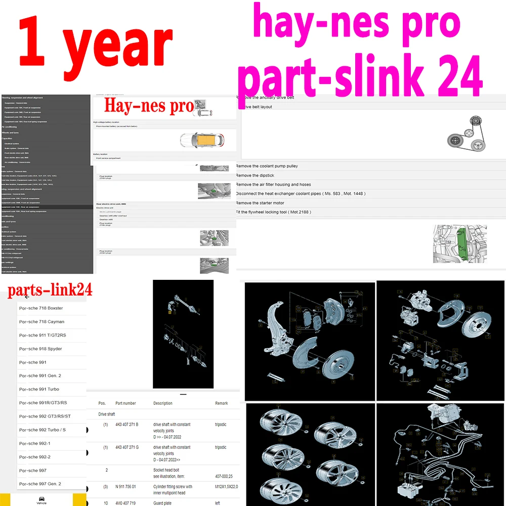 1-летний онлайн-аккаунт Alldata для мастерской Haynes Pro программное обеспечение