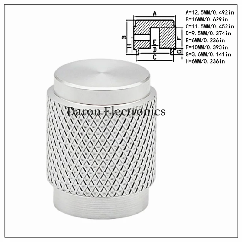 

Круглая регулировочная ручка DRDZ из алюминия