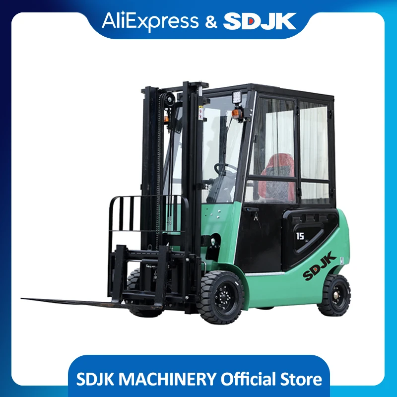 China High Quality Mini Electric Forklift Factory Wholesale Price 1ton 2 Ton 3 Ton Electric Forklift For Sale Battery Forklift