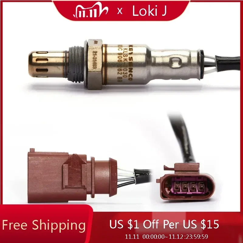 Loki JNew Автомобильный датчик кислорода задний 03C906262BP для Volkswagen Polo Hatchback 2013 л ()