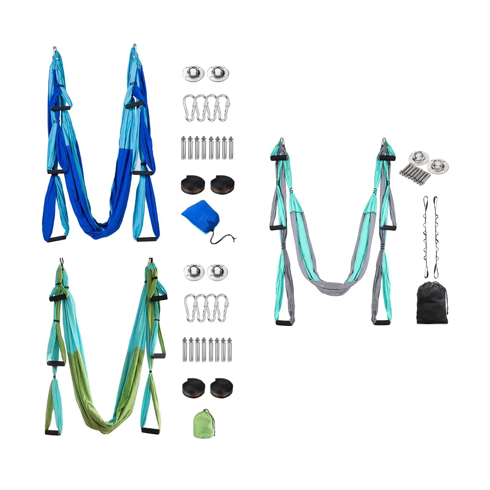 

Aerial yoga and swing Set, Strong anti heaviness Yoga Hammock, Flying Kit, Yoga Sling Inversion Tool for Indoor