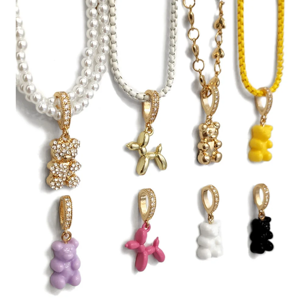Chain Pearl Necklace Personality Y2k Christmas Gift