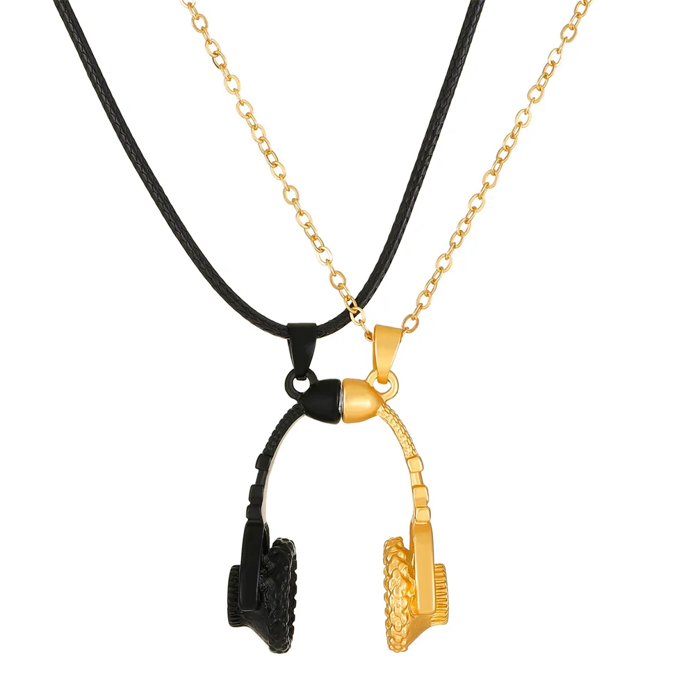 

Magnetic Earphone Necklace for Women Fashion Trendy Headset Pendant Chain Choker Jewelry Accessories Girlfriends Gift 2023 Trend