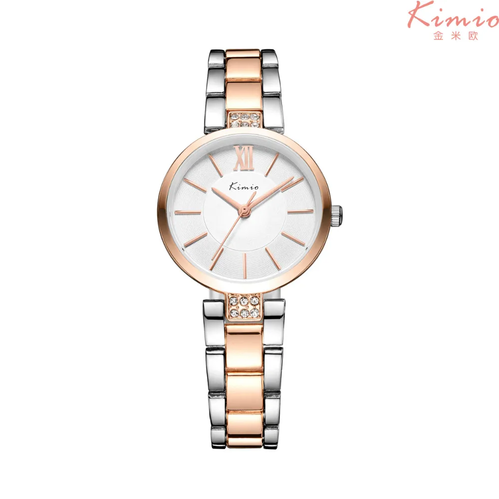 

No.2- A127 Full Steel Women's Watches Luxury Rhinestone Bracelet Watch Waterproof Quartz Wristwatches Girls Dress Clock Montre