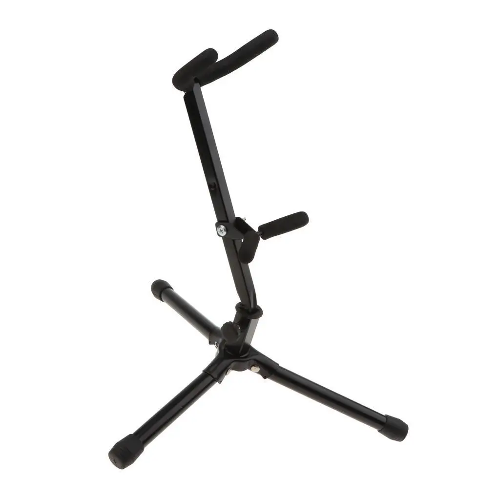 

1 Piece Saxophone Tripod Stand Holder Black Woodwind Instrument Parts
