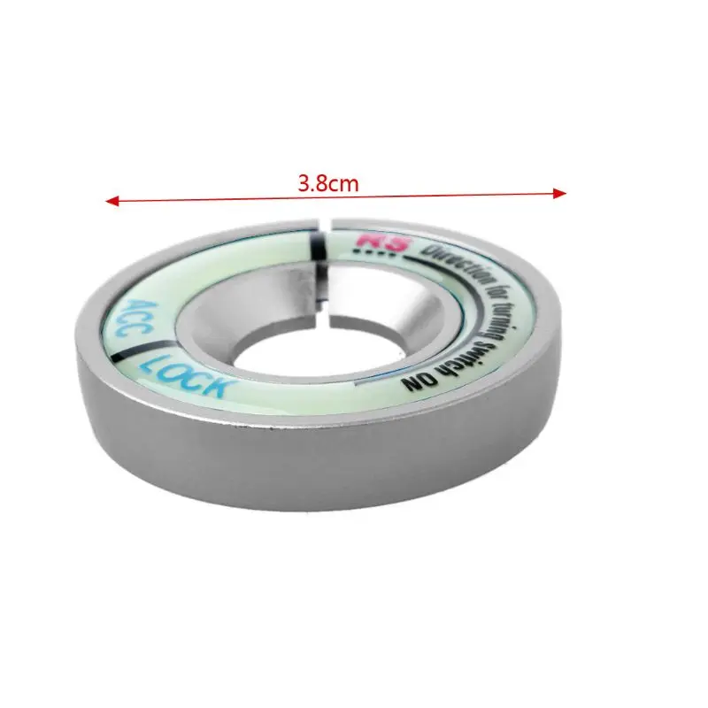 

Car Luminous Ignition Key Hole Ring Switch Decor Sticker Y9RC