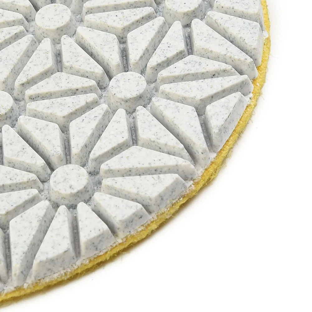 

Dry/wet Polishing Pad Premium Wet/Dry Diamond Polishing Pads 4 Inch Versatile and Effective on All Stone Surfaces
