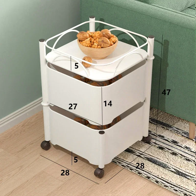 Минималистичная Скандинавская Косметическая тележка для салона красоты