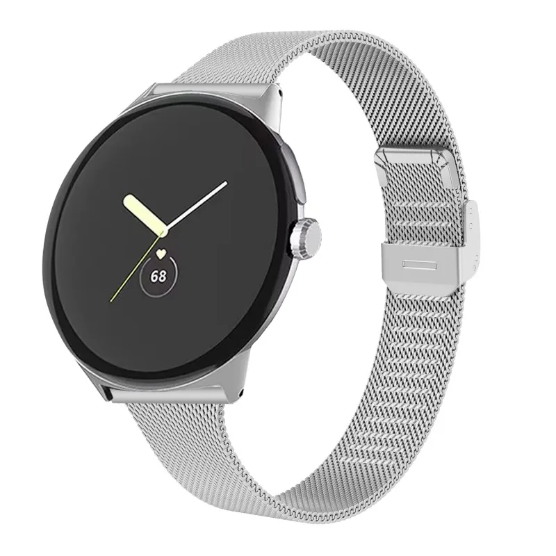 Миланский Металлический Браслет Google Pixel Watch 2 Тонкий Ремешок Совместимый С
