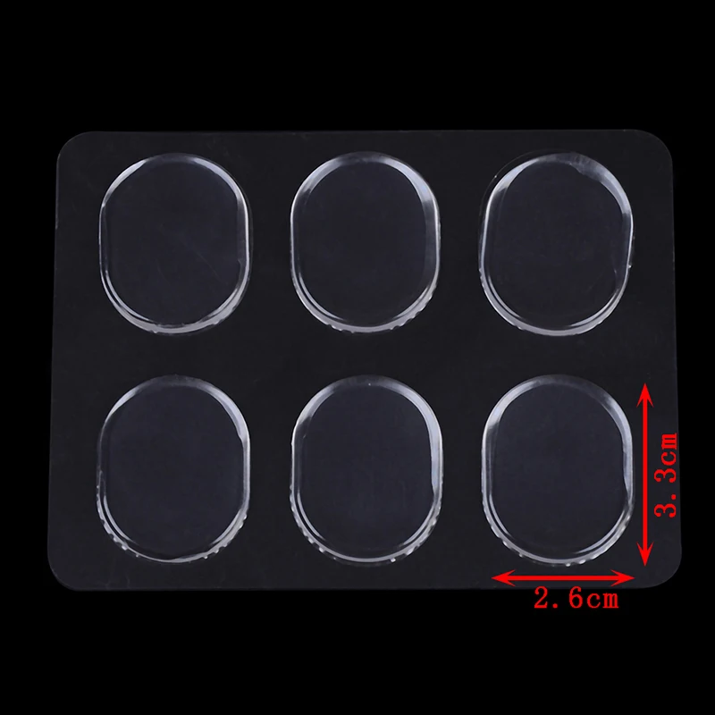 

6 Pcs Drum mute pad silicon gel muffler percussion instrument silencer practice