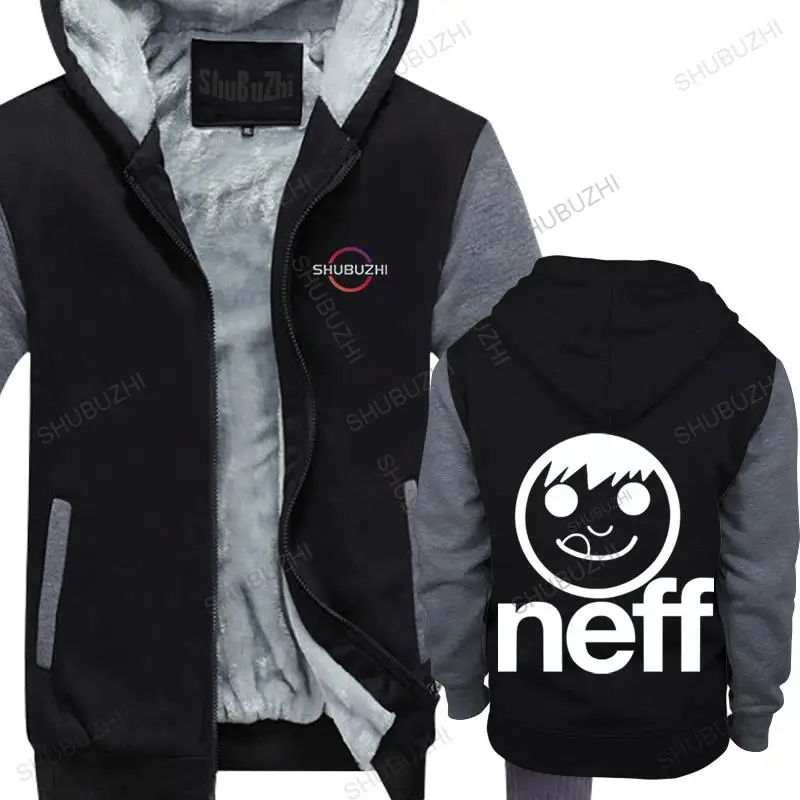 

man vintage style hoodies New Camiseta Neff hooded zipper Snow Skate Street hoodies men winter sweatshirt cotton euro size