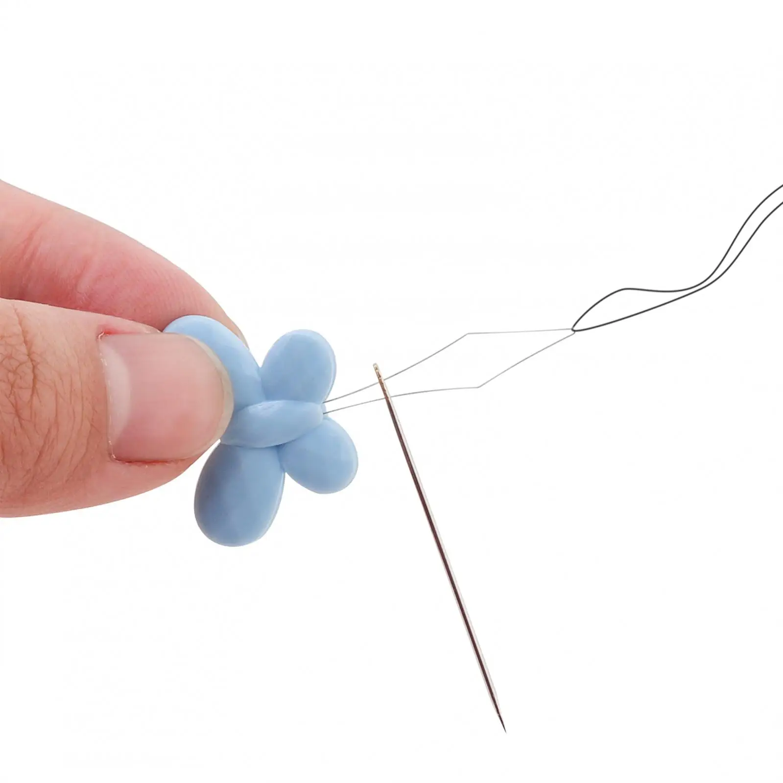 1 шт. металлическая проволочная петля игла для ручного шитья сделай сам искусство