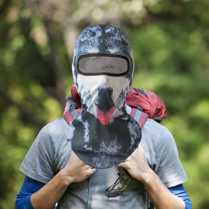 A9LD полиэстеровый шарф-труба бандана маска для лица головной убор велосипедная