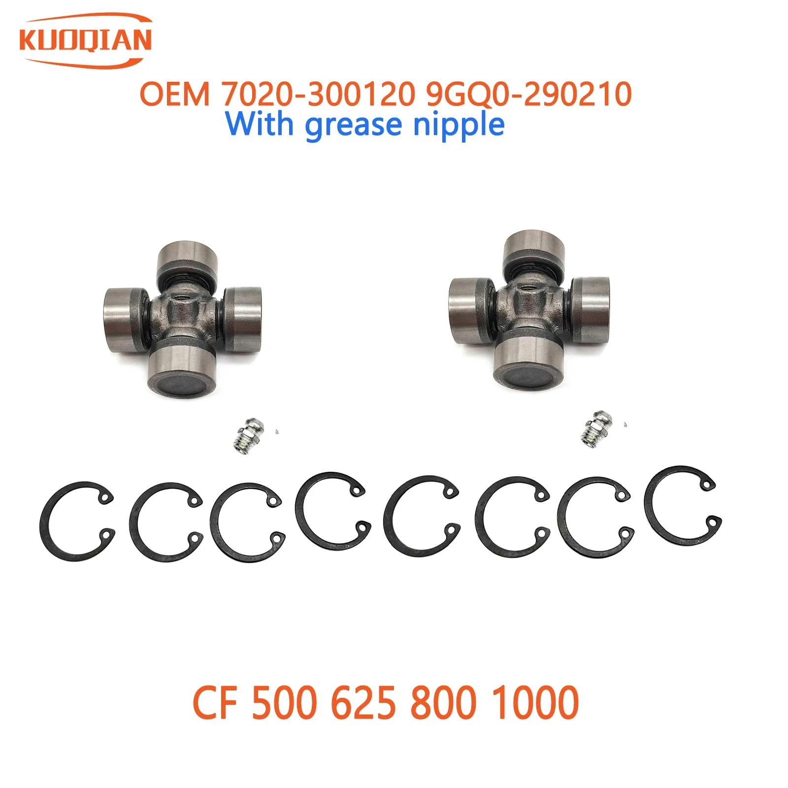 

2 шт. универсальный шарнирный поперечный вал для CF CF2V91W Z8 X8 ATV UTV QUAD GO KART, размер 22x50 мм 9GQ0- 290210 7020- 300120