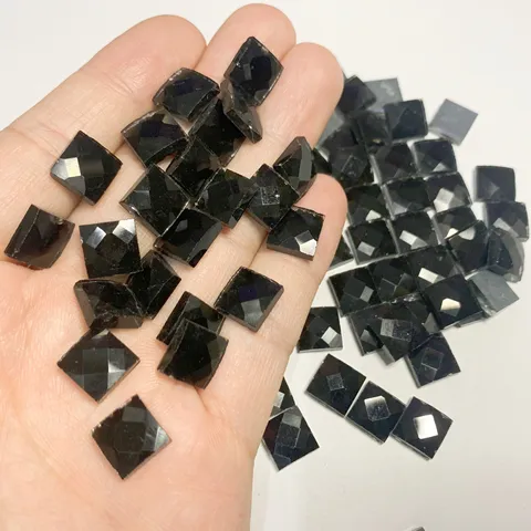 50 шт., квадратные алмазные мозаичные камни 1 см - изображение