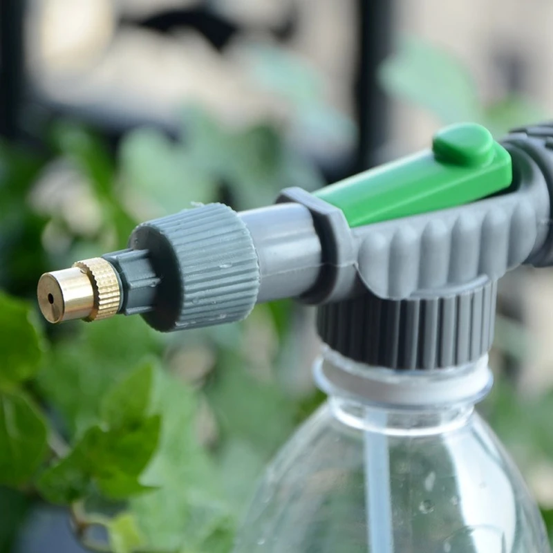 

Manual High Pressure Air Pump Sprayer Adjustable Drink Bottle Spray Head Nozzle Garden Watering Tool Sprayer Agriculture Tools
