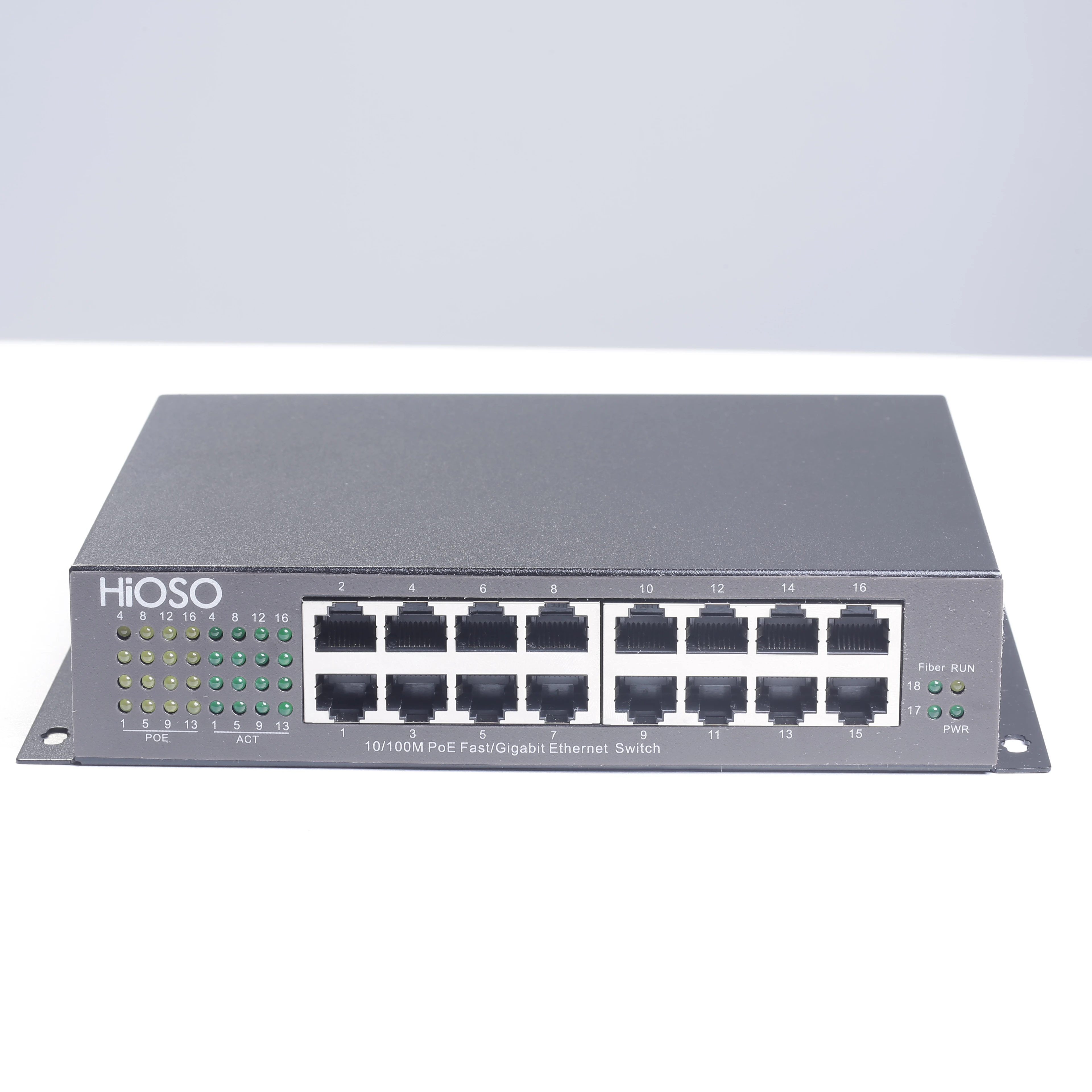 

Hot sale 16 100M+2 1000M Industrial Switch Enterprises Switches