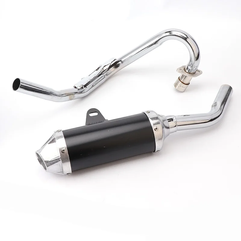 

Suitable for China BBR black exhaust muffler silencer 50cc110cc125Ccc PIT DIRT BIKE exhaust pipe