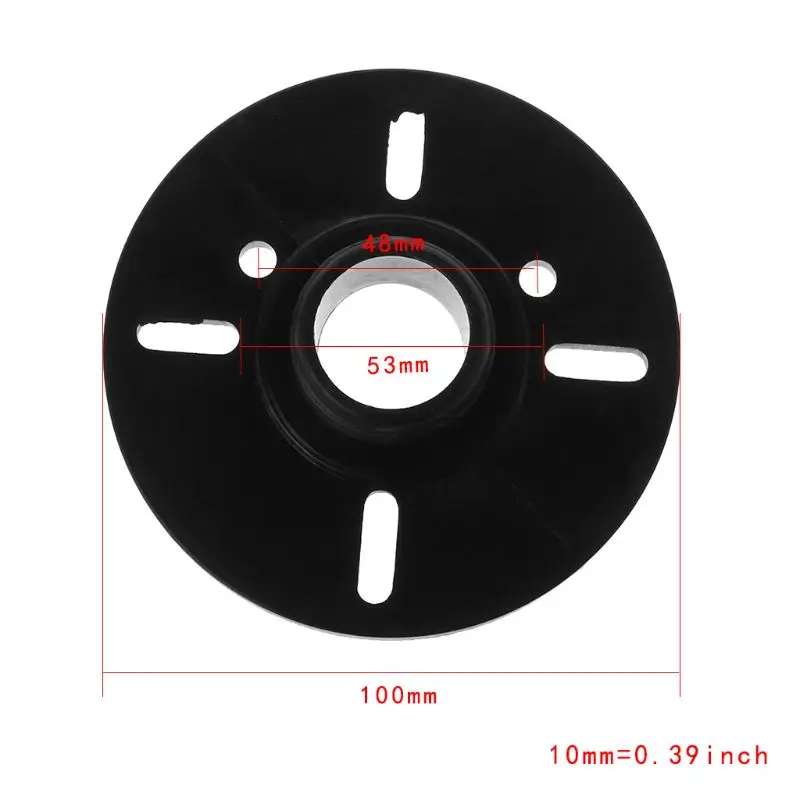 Трехкратный Высокочастотный динамик Horn Stage Speaker Interface Screw Mouth Adapter Plate домашний