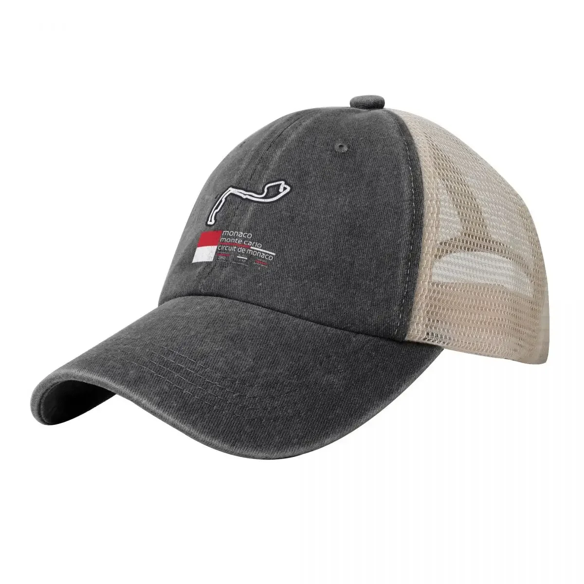 Бейсбольная кепка Monaco F1 Records (Circuit de Monaco) спортивная с козырьком Snapback мужская