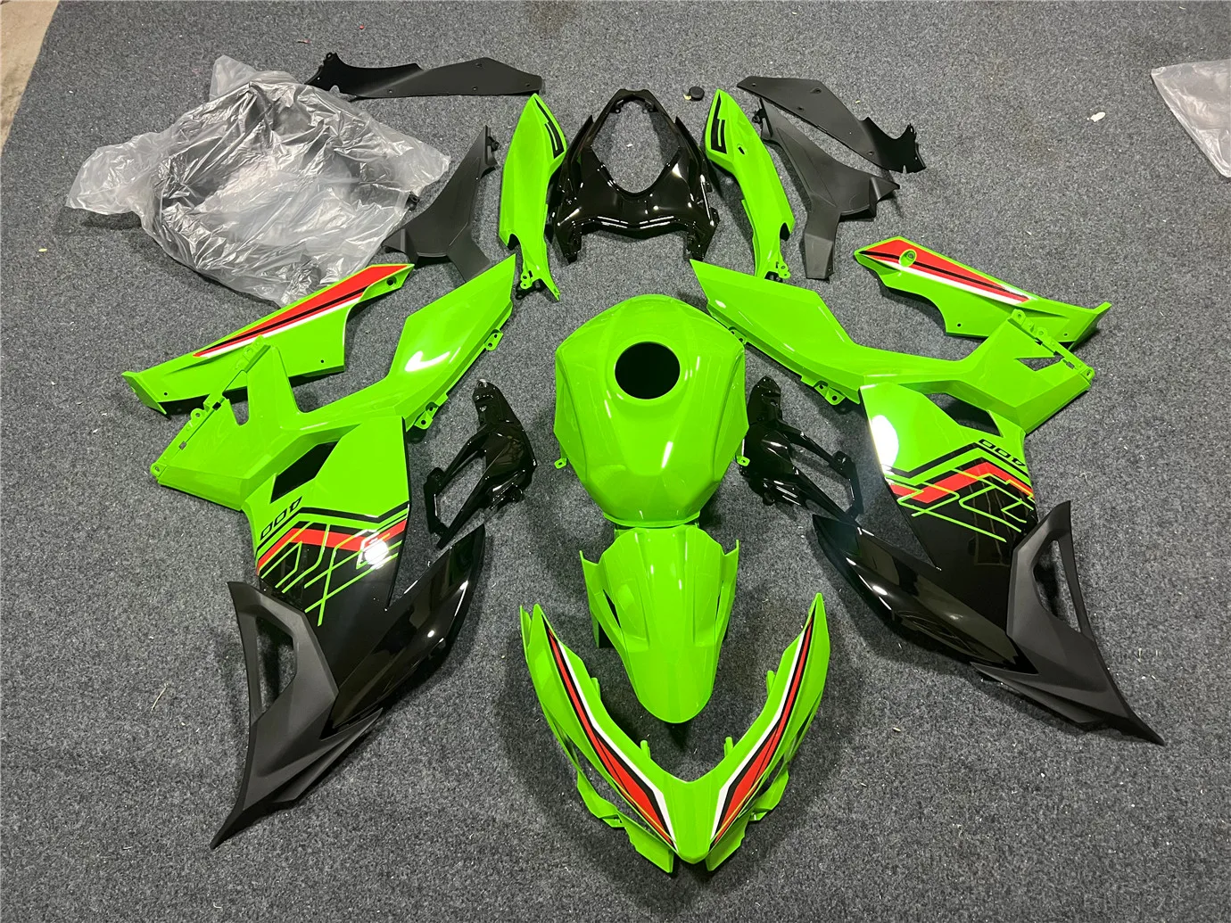 Комплект обтекателя мотоцикла подходит для Ninja 400 18 19 2021 22 года ZX400 EX400 2018 2019 2020 2022