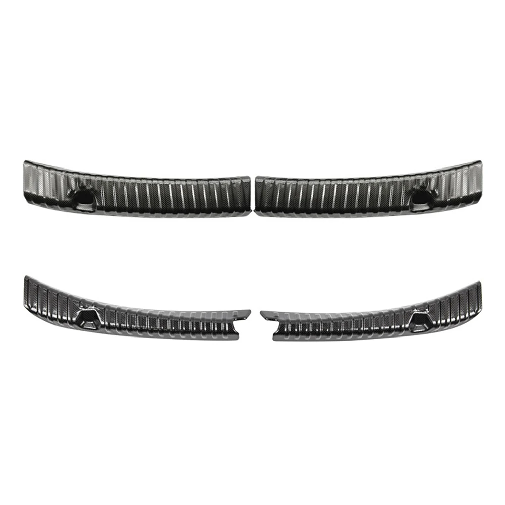 

2 шт., защитные накладки на багажник автомобиля Tesla Model Y/3