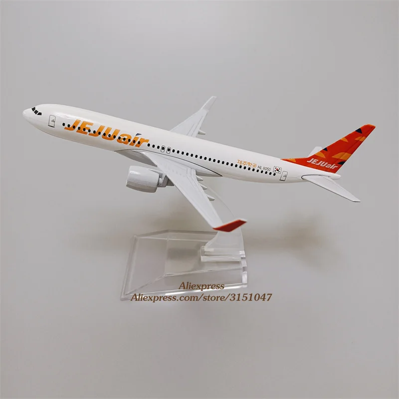 16 см корейский Боинг B747 аэробус A380 JEJU JIN TWAY B737 Сеул Пусан асана A320 модель литая