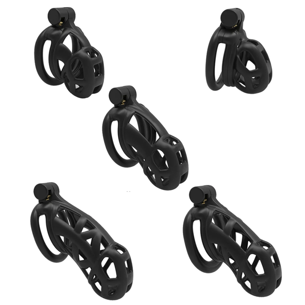 Индивидуальное легкое мужское устройство целомудрия клетка на пенис с 4