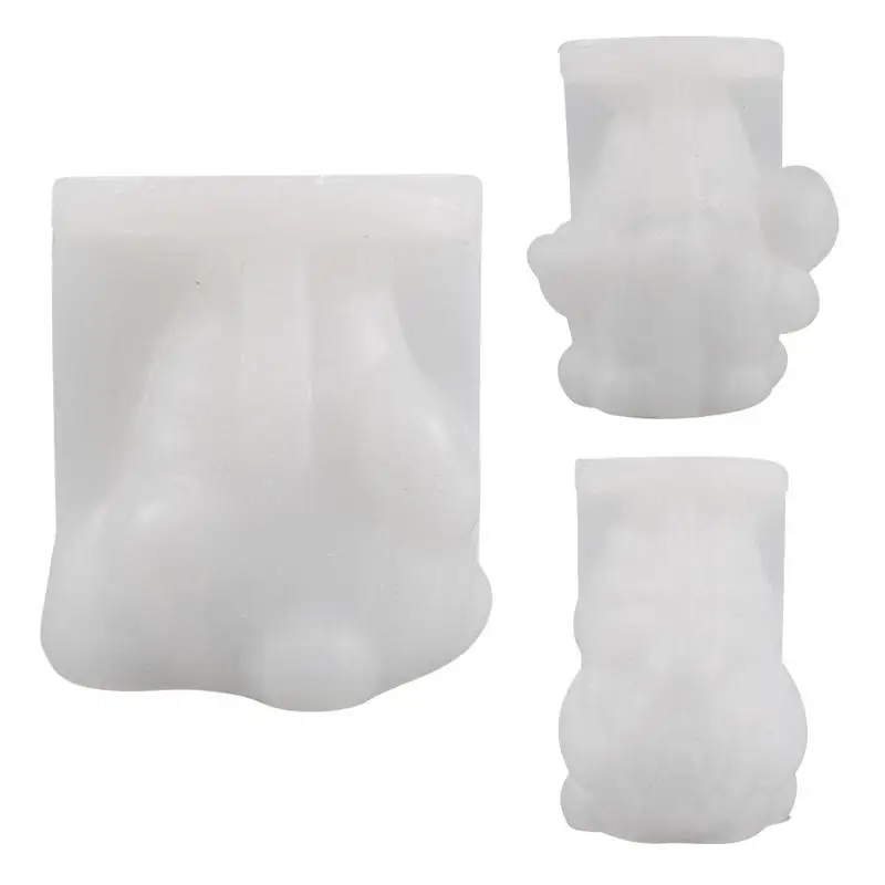

3D Santa Candle Making Mold Creative Silicone Gnome DIY Aromatherapy Santa Claus Mold Multipurpose Christmas Gift Santa Molds