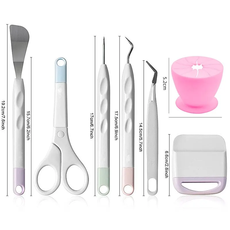 

5 Accessories Silhouette Cameo Vinyl Weeding Tools Kit Cameo Letters DIY Craft Cricut Machine Accessories