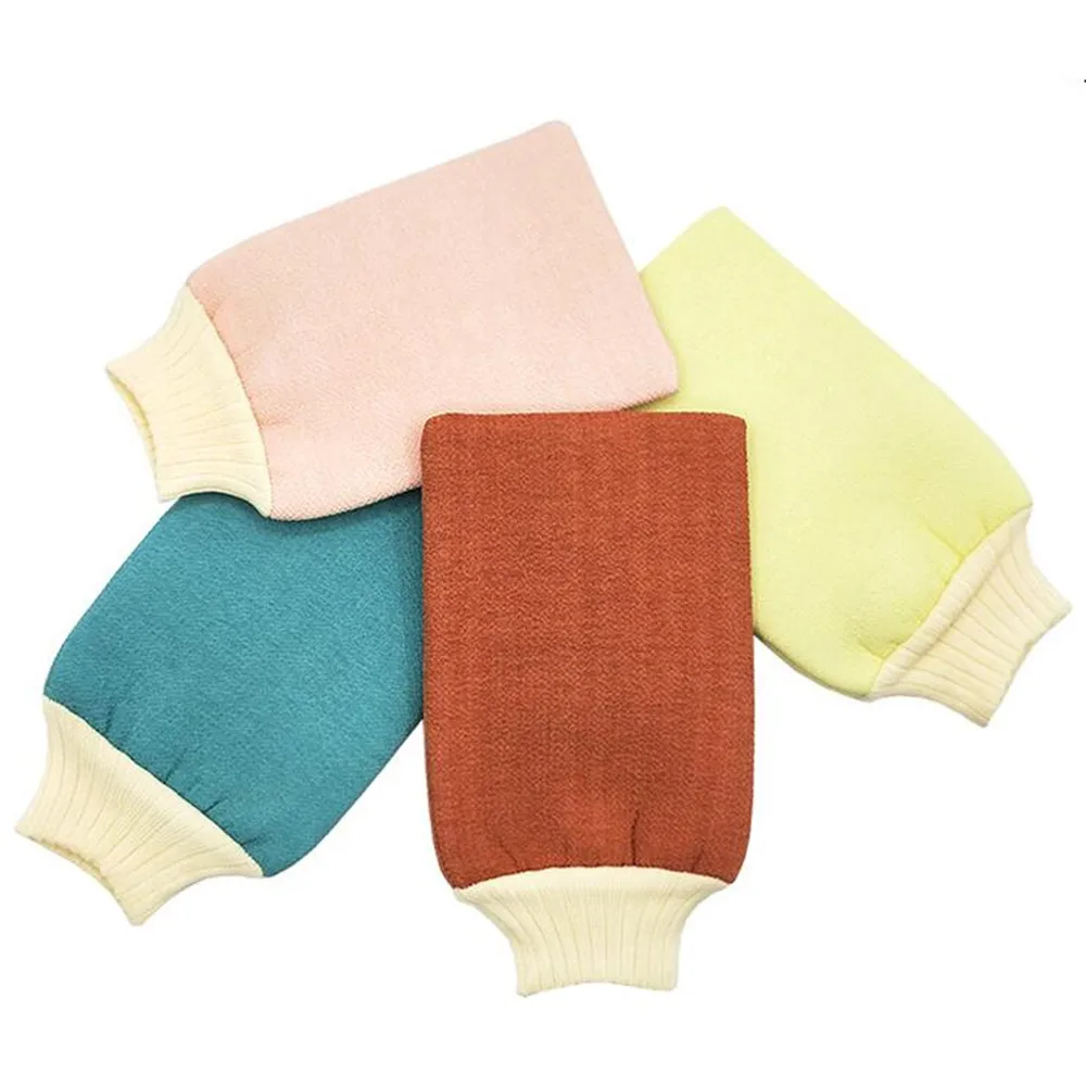 

1pc Body Scrub Gloves Dry Fast Exfoliating Scrubber Gloves Moisturizing Spa Foam Sponge Shower Massager Skin Care Bath Tool