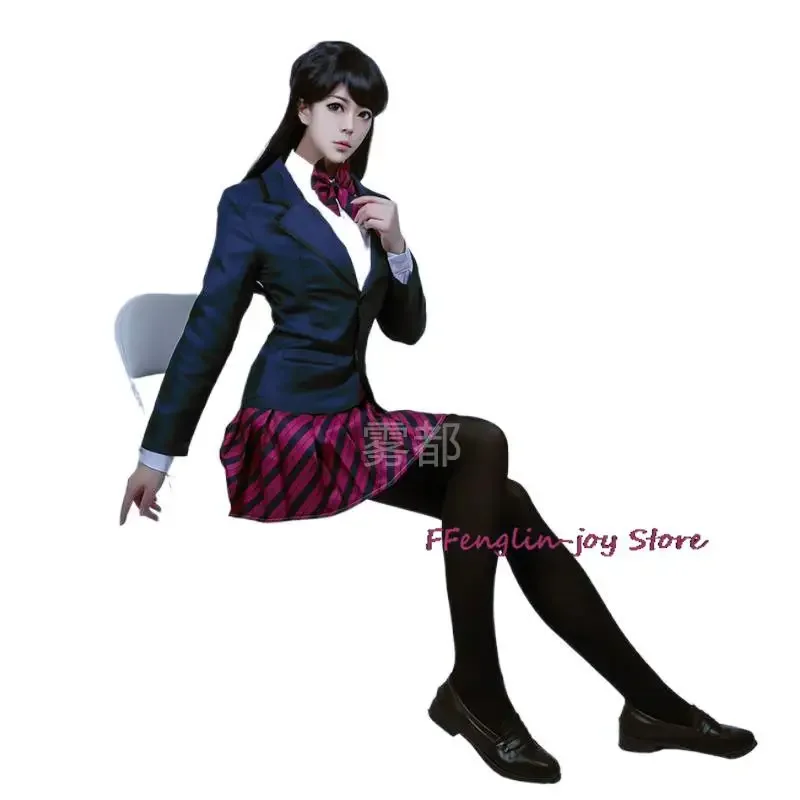 Костюм для косплея шоко Коми из аниме невозможно общаться школьная форма девочек