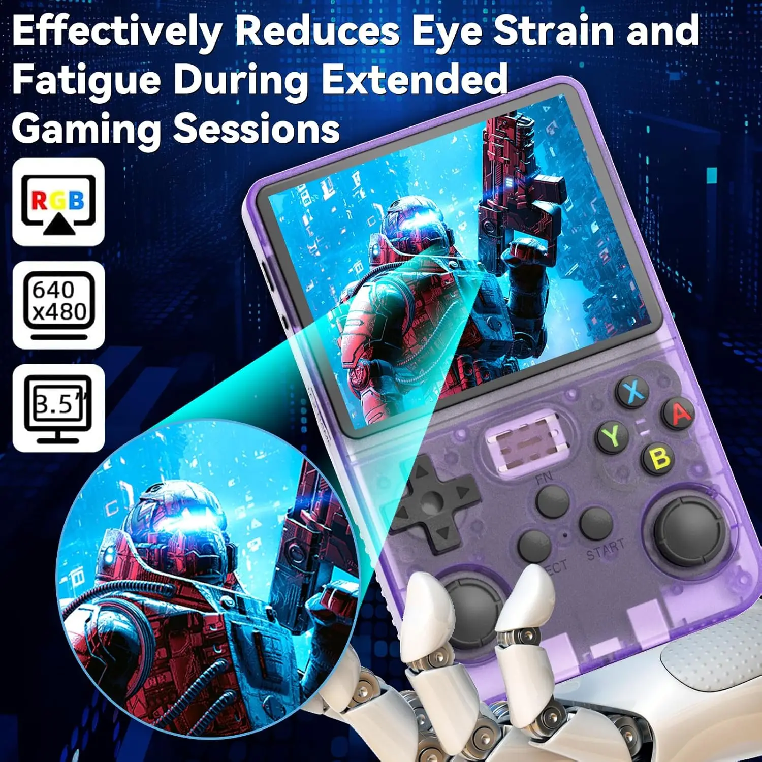 DEZORQ R36s Consola портативный игровой плеер 64/128 ГБ