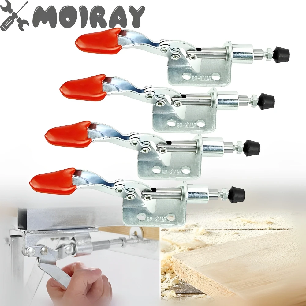 

Быстросъемный рычажный зажим GH-301AM, металлический, 45 кг