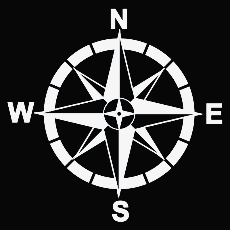 LYKX модный компас морской Авто корабль окно стены стикер ПВХ якорь лодка высокое