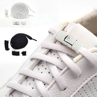 new no tie shoe laces elastic laces sneakers flat shoelaces without ties kids adult quick shoe lace rubber bands for shoes