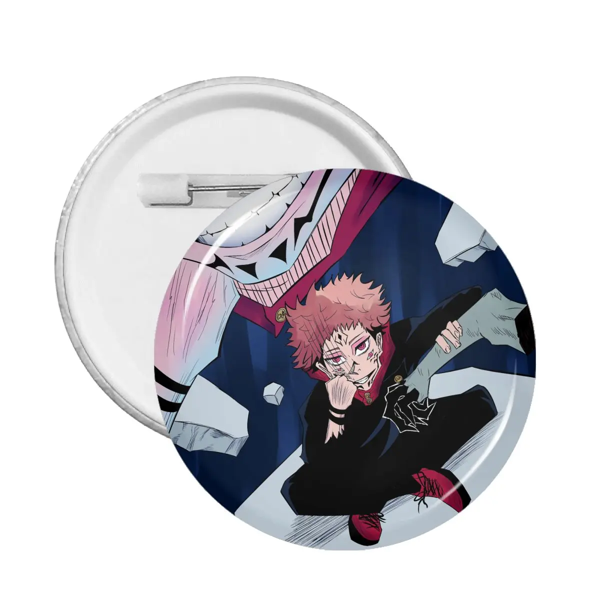 

Jujutsu Kaisen Soft Button Pin Cosplay Lapel Badge Cartoon Men Women Brooch Pins Decor Gift Badges