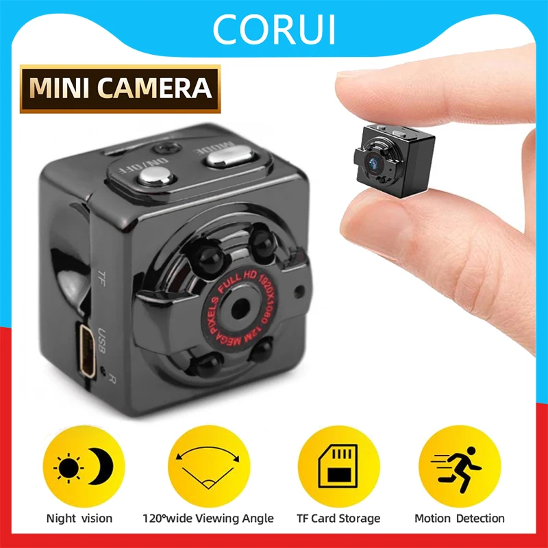 

Usb Charge Aerial Recorder Camcorders Mini Outdoor Sports Camera Infrared Night Sq8 Mini Camera Portable Small Camera