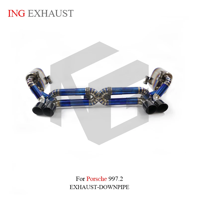 Электрический Выхлопной Клапан ING с дистанционным управлением из титанового