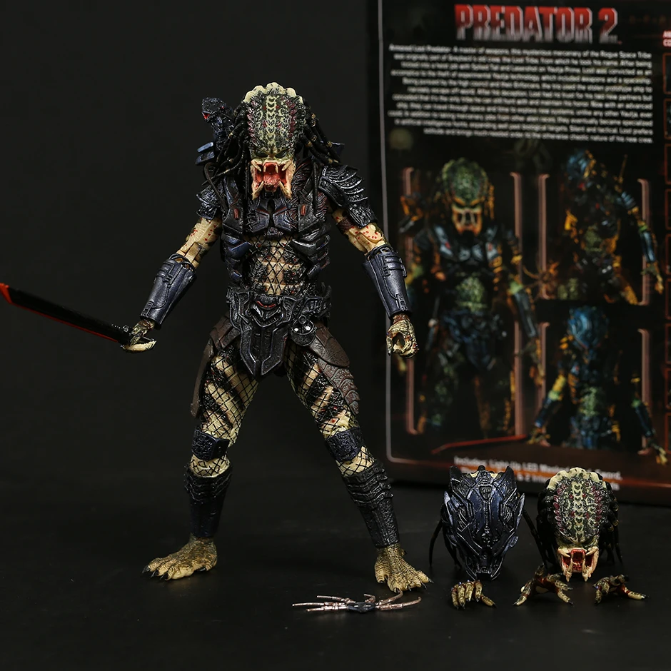 

NECA PREDATOR 2 Armored Lost Predator Figure Decor Doll Collectible Desktop Toy